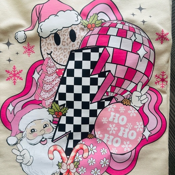 Molly, Milo, Willow, Wolly Tops - NEW Girly Christmas Crewneck Shirt